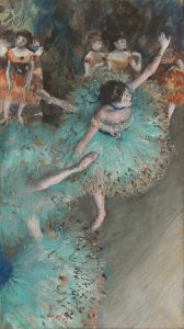 Ballerina inchinata di Degas