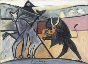 Combattimento di tori di Picasso