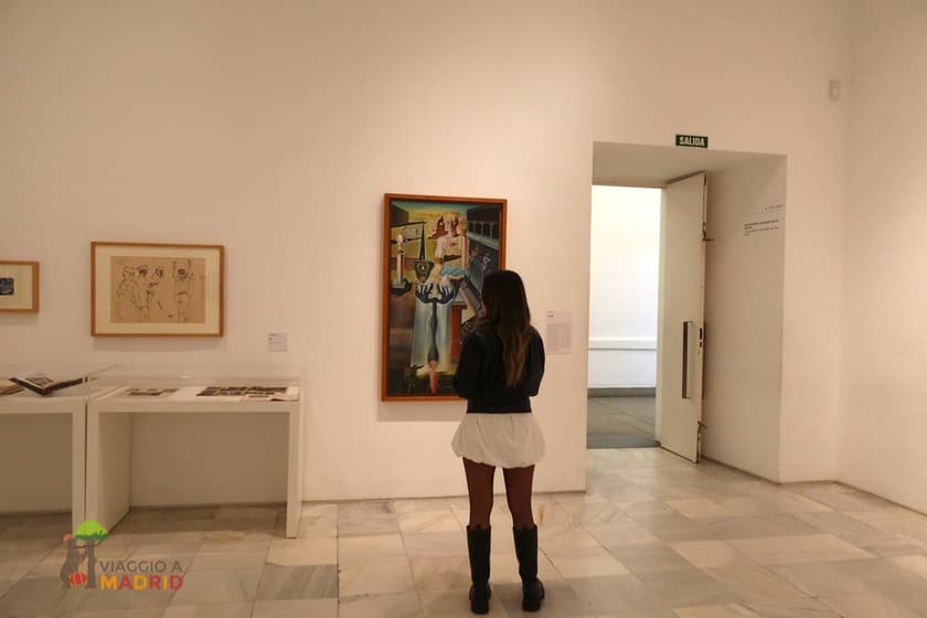 Museo Reina Sofia Madrid - L'uomo invisibile Salvador Dalì