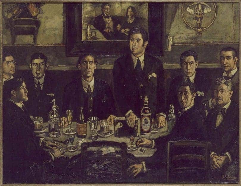 Tertulia del Cafè de Pombo di Solana