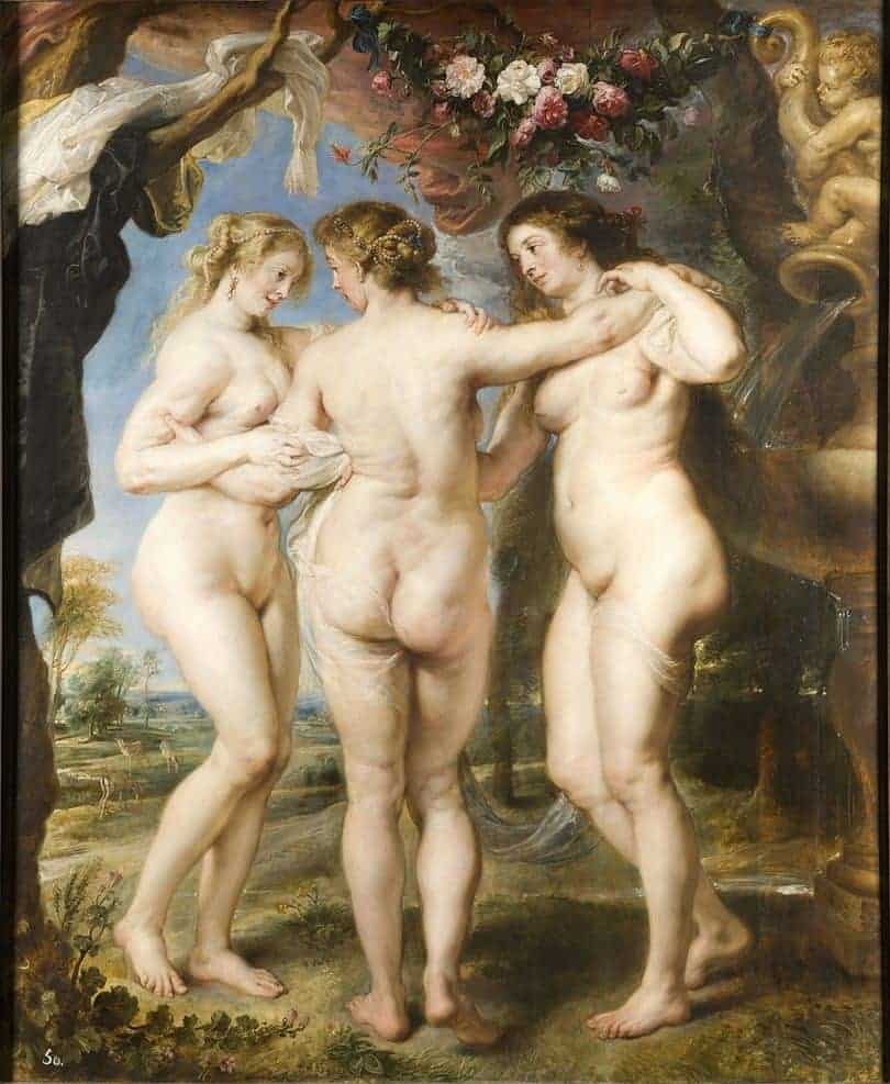 Le tre grazie di Rubens