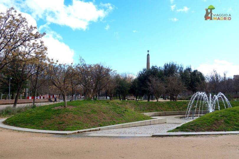Parque Madrid Rio sentiero